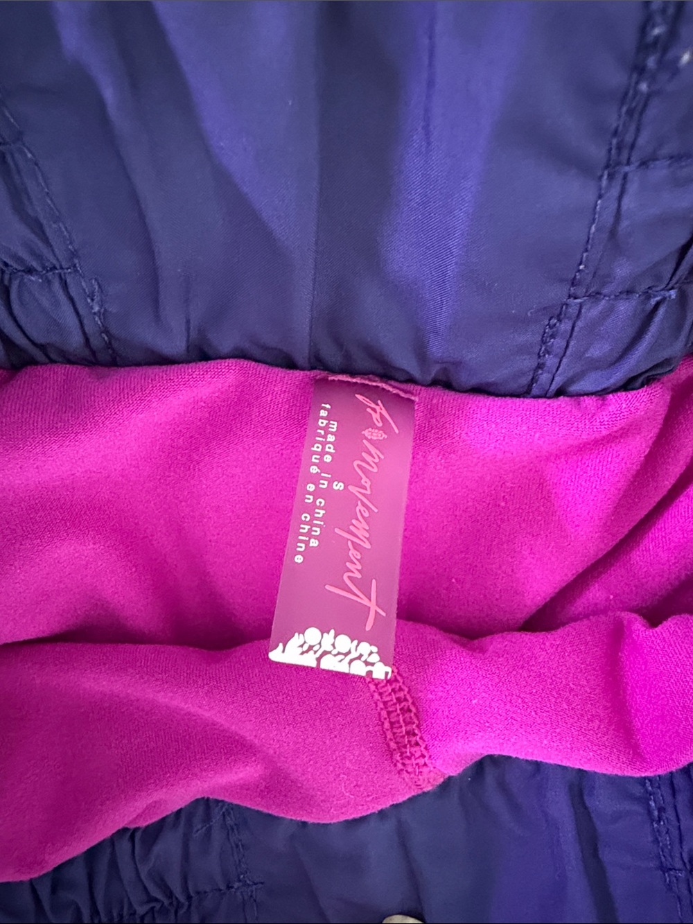FP Movement Invigorate Colorblock Shorts — orange, magenta, Purple, lavender - Picture 3 of 6